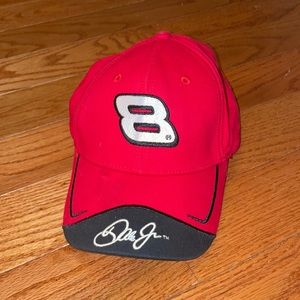 Budweiser NASCAR Dale Earnhardt Jr. 8 Cap Hat Red Winners Circle